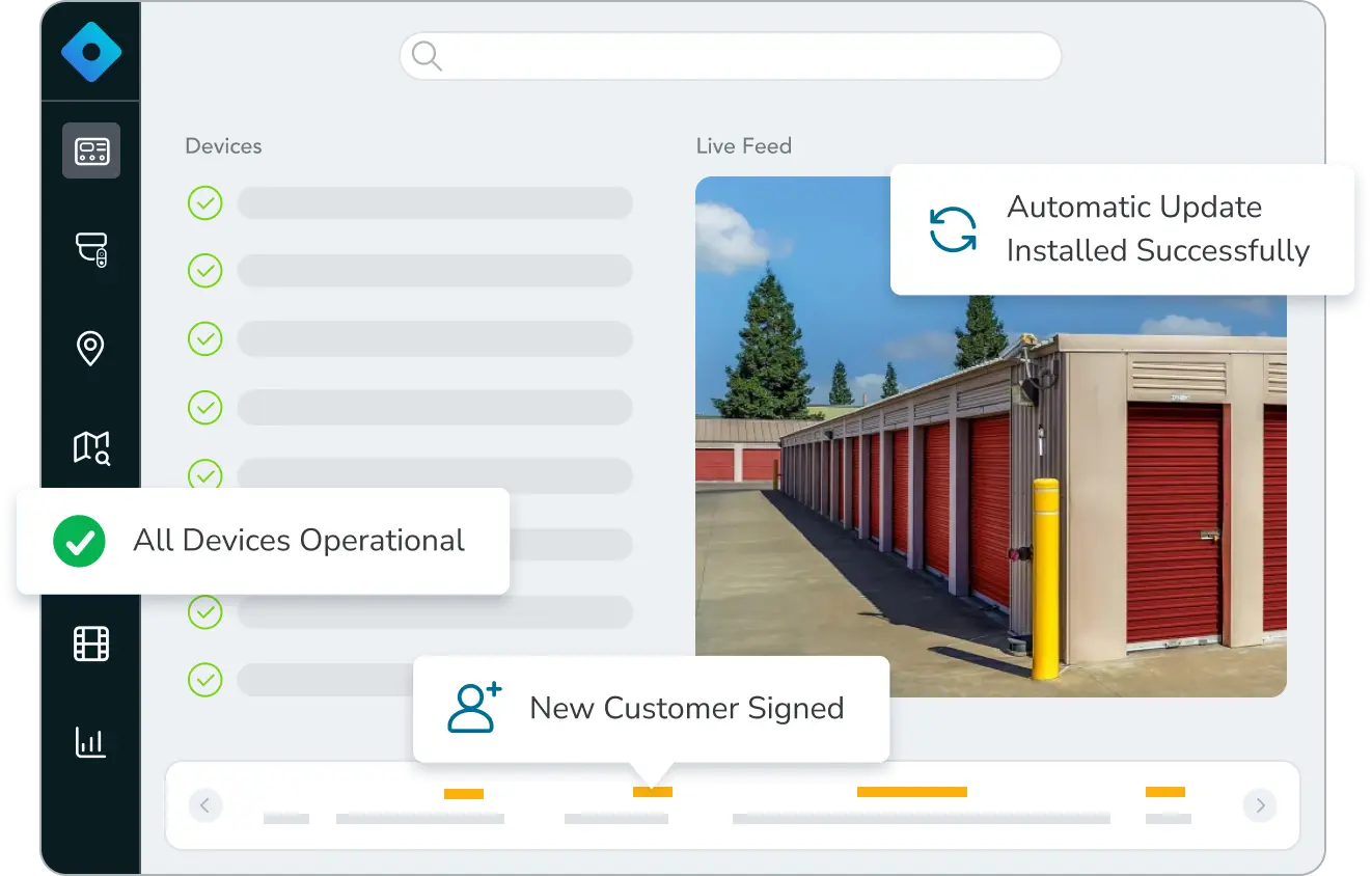 infographic of Rhombus console
