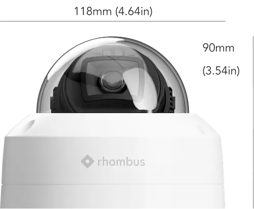undefined camera with dimensions