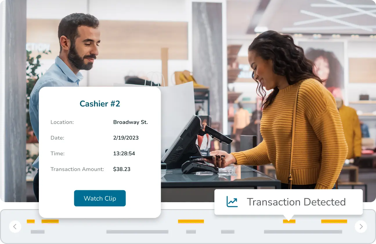 Integrate Point-of-Sale and Space Utilization Data with Footage