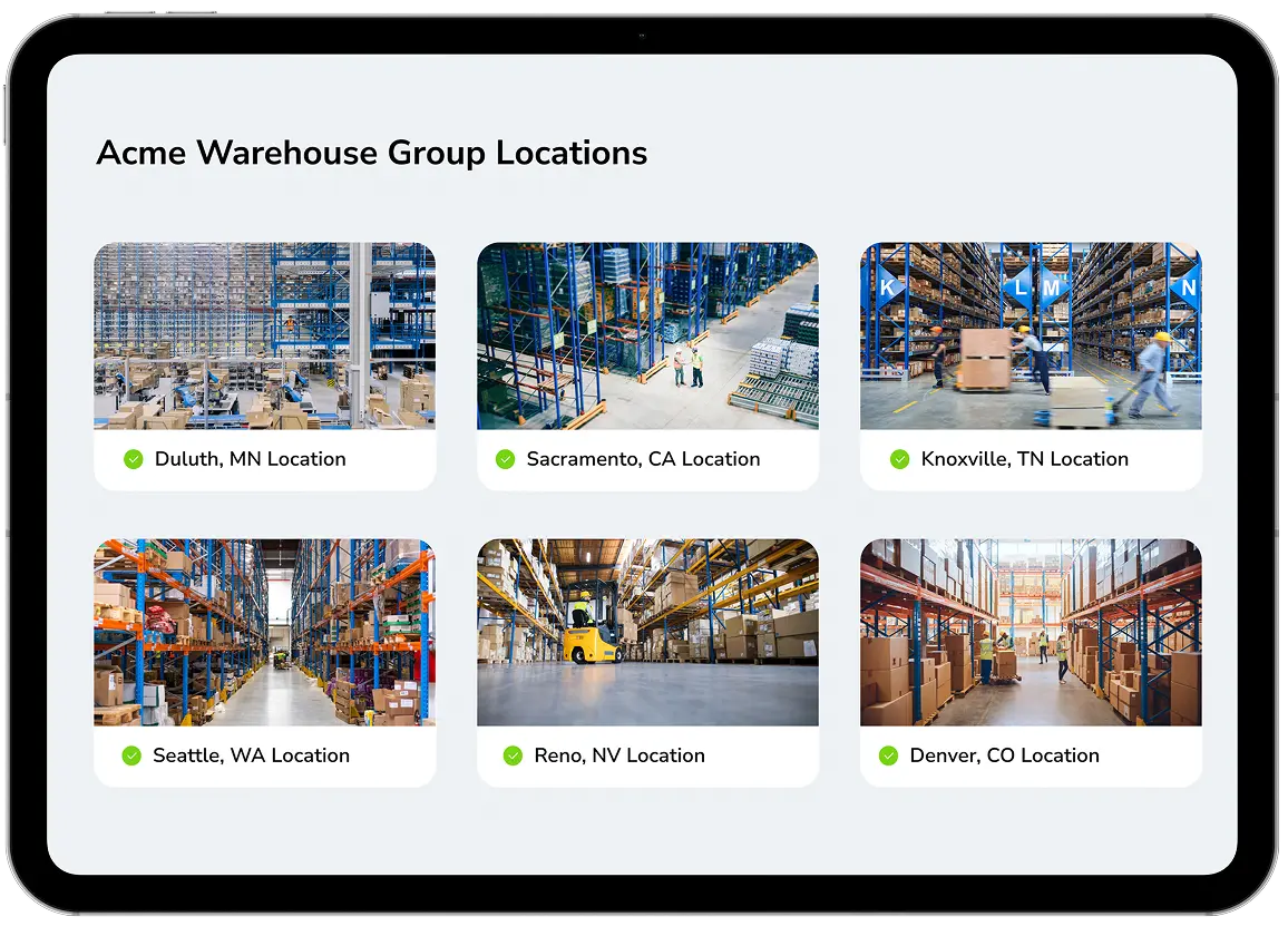 Acme warehouse group locations