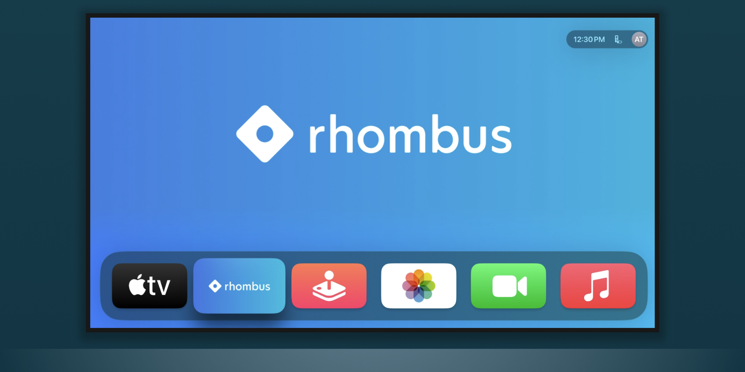 apple tv rhombus security cameras