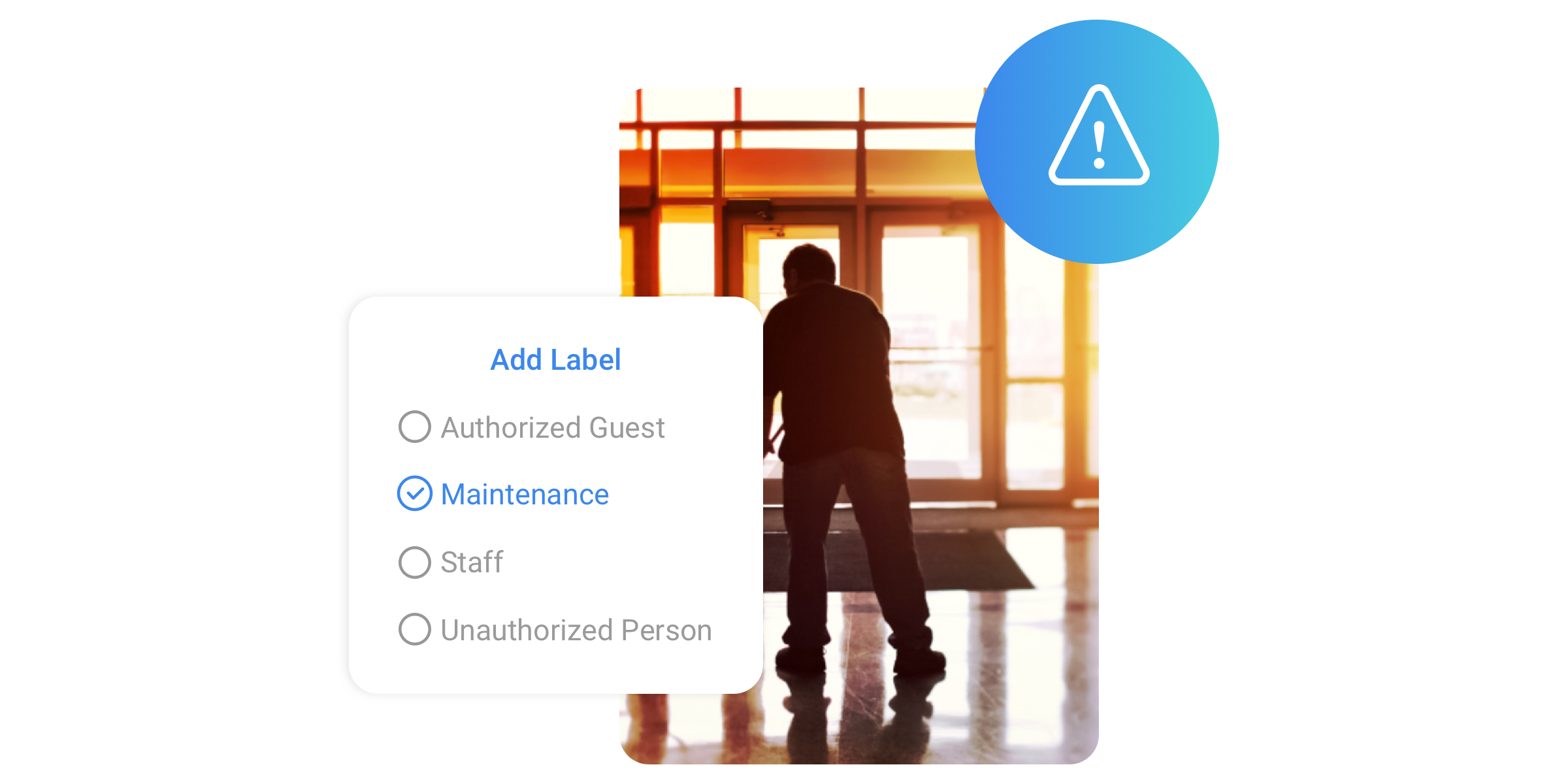 rhombus ai video analytics school physical security platform vms add label