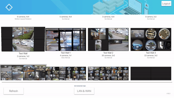 Rhombus Systems AppleTV App video walls immersive 360 view panoramic dewarp