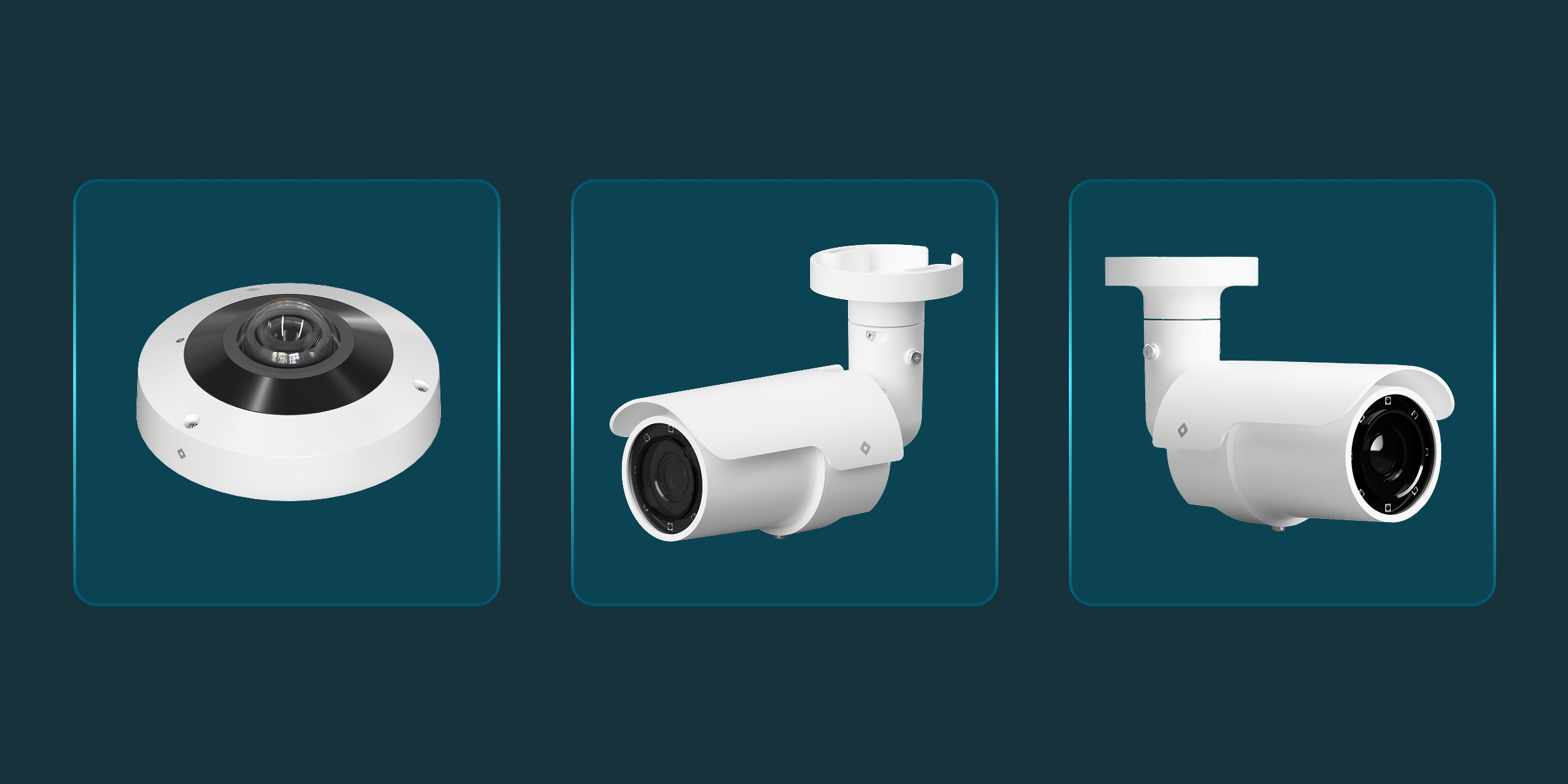 Rhombus Next Generation Fisheye and Bullet Cameras