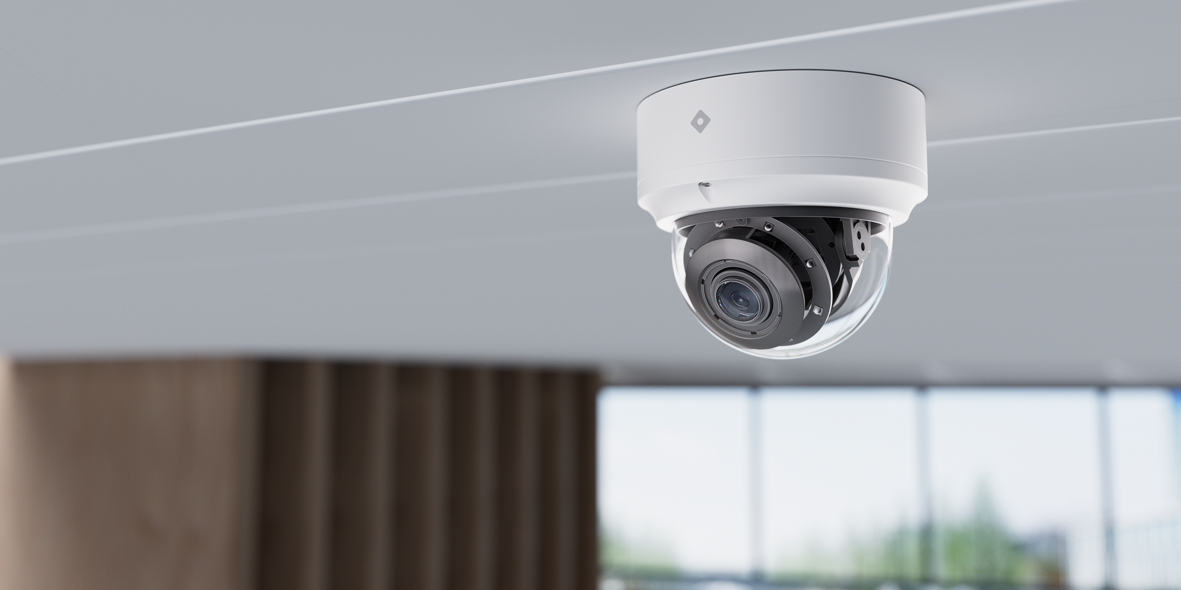 Image of R410 on ceiling in in indoor environment.