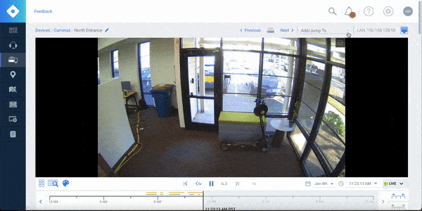 Add camera views, multi-camera mode video investigation