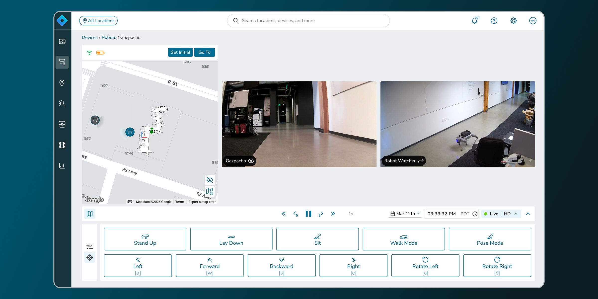 Rhombus Recon - Screenshot of Platform