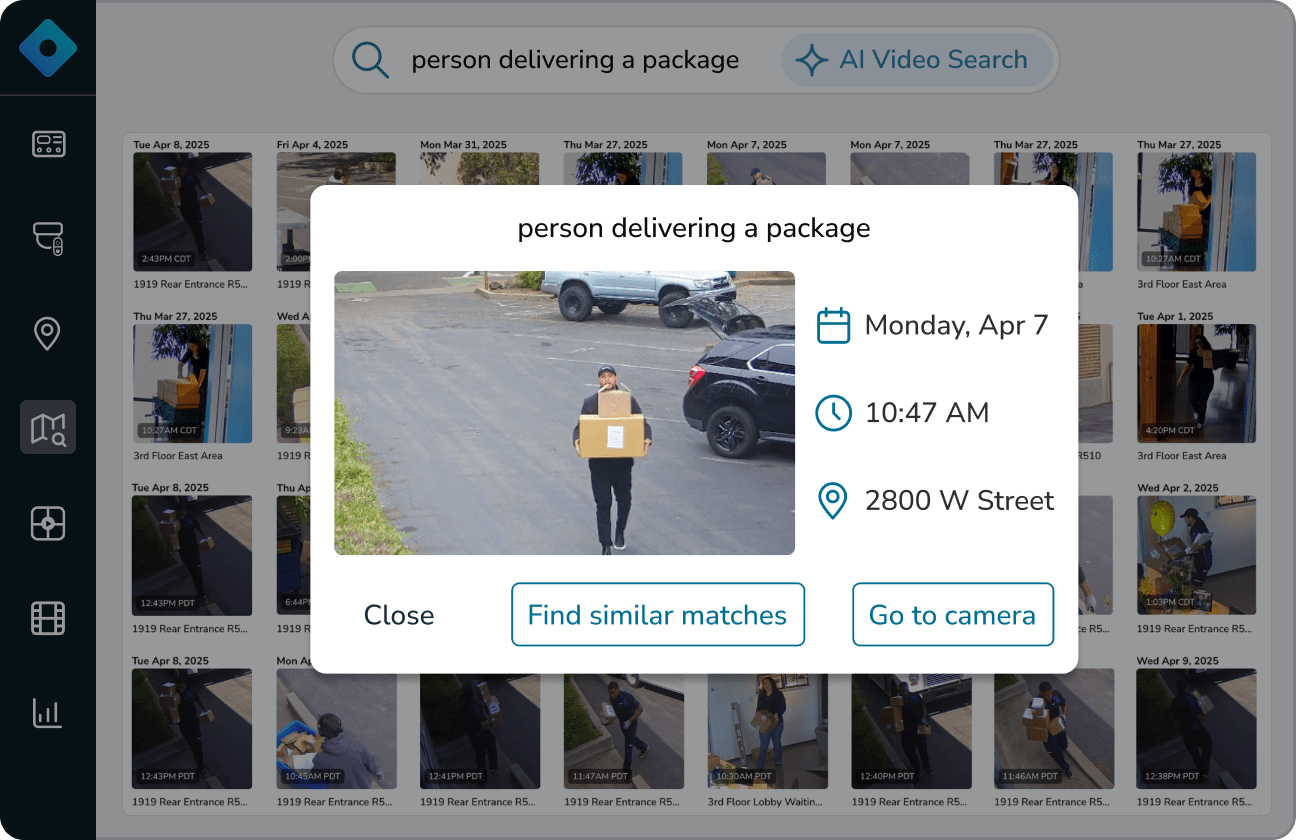 ai video analytics using natural language machine learning models