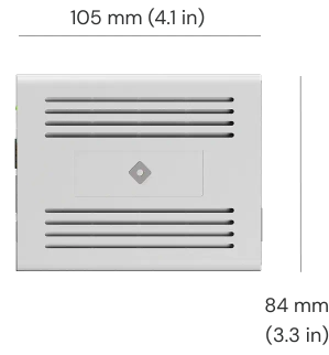 undefined camera with dimensions