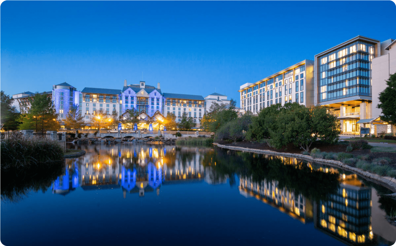 For those needing transportation, the bus will depart from the Gaylord Texan Resort & Convention Center promptly at 5:30 PM.