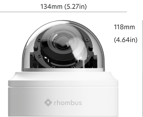 undefined camera with dimensions