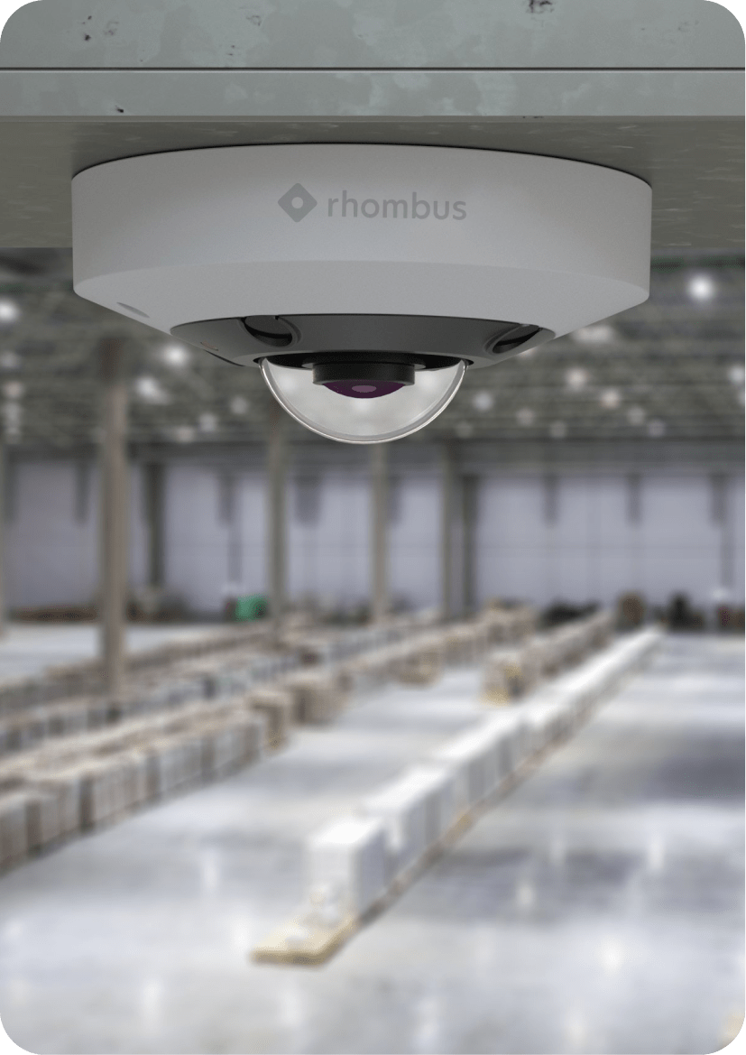 Fisheye business security camera system offers 360-degree coverage and zero blind spots for day to day operations