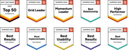 Rhombus G2 Badges Summer 2025