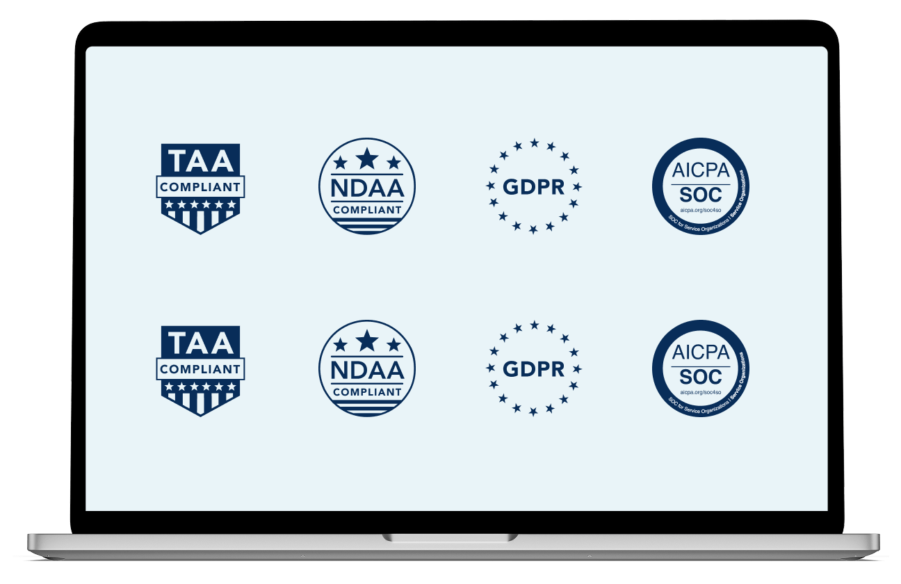 End-to-end encryption and Zero Trust architecture for enterprise-grade protection. Granular access and permissions, secure raw streams, and comprehensive compliance protocols for total peace of mind.